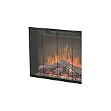 Dimplex BFDOOR45BLKSM 45-Inch Glass Door for Built-In Electric Firebox, Black
