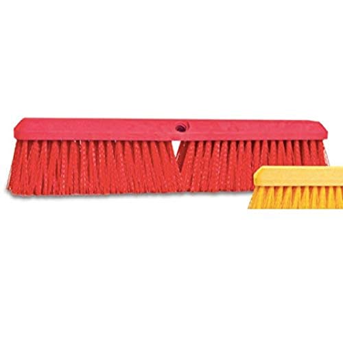 Malish 37124 Red 24" Push Broom Head Industrial & Scientific