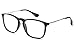 Eyrka Style Keyhole Fashion Clear Glasses Costume Metal Fashionista