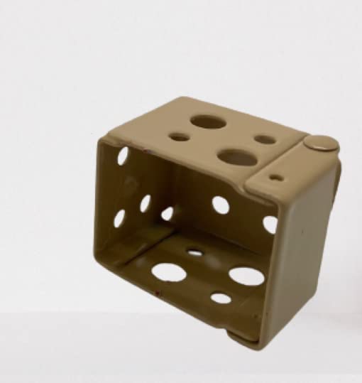 Pair of End Fitting Brackets for 25mm/1" Venetian/Wood Blind white/beige/brown (VN1010) (Beige)