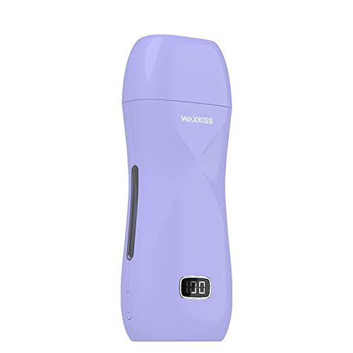 Waxkiss Roll On Wax Warmer for Hair Removal (Purple)