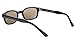 Pacific Coast Original KD's Biker Sunglasses (Black Frame/Dark Brown Lens)