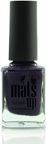 Isabelle Dupont ยฎ Matte's Up Matte Dull Finish Nail Polish Varnish - 26 Colour (Purple Darkness)