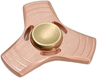 Kkang Premium Copper Metal CNC Made Pure metalworn 360 Spinner Fidget Toy EDC Toy Increases Focus for ADHD ADD Autism