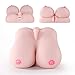 SHEQU Pussy Oral Male Masturbator with Big Breasts and Vagina, 3-in-1 Realistic Silicone Virgin Vagina Deep Throat Blow Job Stroker Sex Doll Male Masturbation Bachelorette Party Gift 7.04 Pound (Grey)
