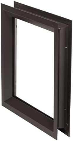National Guard Lfra100Dkb12X12 Window Frame Kit, 12" x 12"