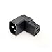 Blacell IEC C14 to C13 Power Adapter 10A PDU Plug/Socket 90 Degree Wall-Mounted LCD TV