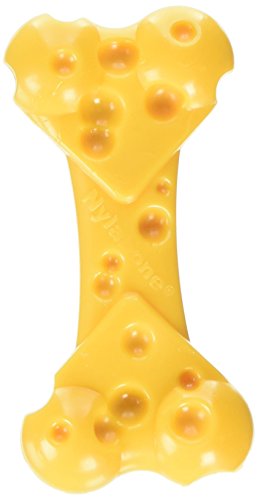 Nylabone DuraChew Cheese Bone, Dog Bone, Medium