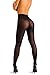 sofsy Italian-Made 40 Den Black Opaque Solid Color Tights for Women | Ultra-Soft, Durable, Run-Resistant High-Waist Pantyhose - Large