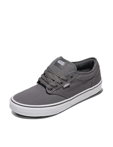 Atwood, Sneaker Hombre, Canvas Pewter White, 42 EU