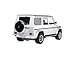 RASTAR 30400 1:14 6 Channel Remote Control Mercedes-Benz G55 AMG Car Model with Light (Silver) + Worldwideing