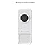 PHYSEN Doorbell Accessory(White-Waterproof Remote Push Button)