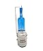Headlight Bulb 12V 35/35W Halogen Blue BA20d Motorcycle ATV Bulb (Pack of 1)
