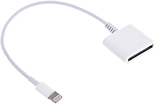 Lightning to 30-Pin Adapter, KOROMU 8-Pin to 30-Pin Charge &amp; Sync Cable Adapter Converter for iPhone 7, 7 Plus, 6S, 6S Plug, 5S, 5C,iPad and iPod