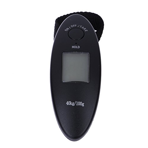 INorton 40kg/100g 88Lb Digital Luggage Scale, Portable Electronic LCD Display Travel Handheld Weighing Luggage Suitcase Bag Scale - Thumbnail 7