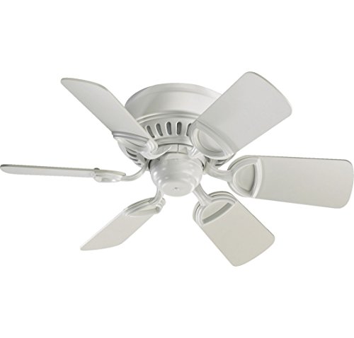 30" medallion six-blade ceiling fan with three-speed pull chain