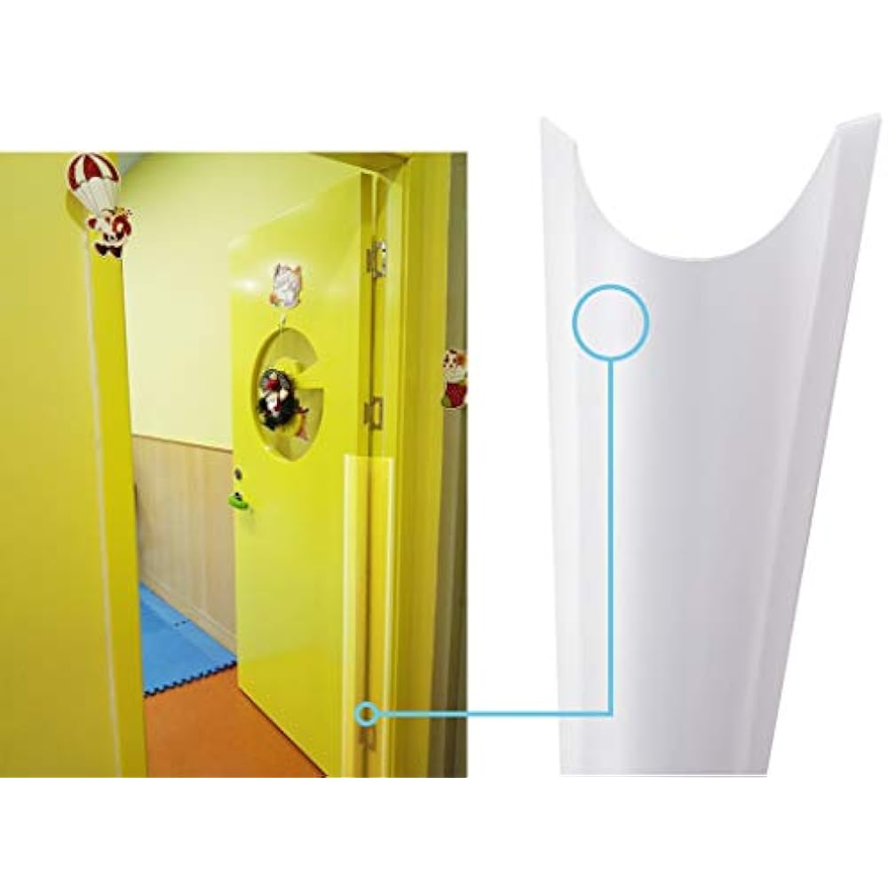 2 PCS AILUOQI Door Jam Shield Finger Pinch Guard For Baby Proofing