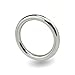 3 Size Stainless Steel Physical Delay Ejaculation Time Dick Penis Ring Casing Bound Scrotum Cock Ring Sex Toy for Men Cockring (40mm)