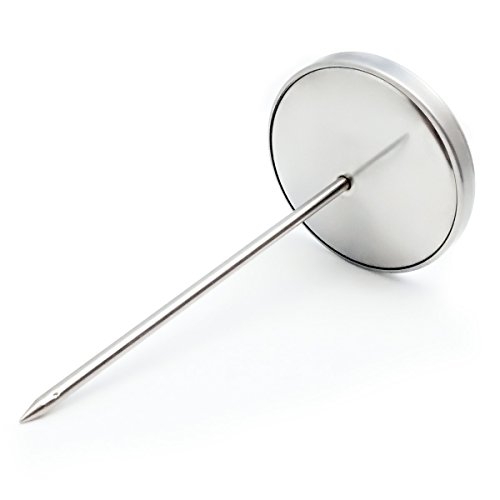 KT THERMO Meat Thermometer 2.5-Inch Dial Stainless Steel Waterproof BBQ Poultry Probe Cooking Thermometers