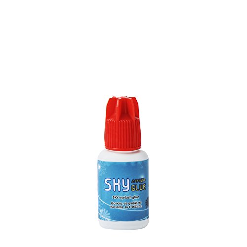Eyelash Extensions Max Bond Glue / Adhesive Fast Strong Black/ SKY D+ 5g (1 Bottle)