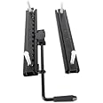 Vehicle Seat Slider Track, 2Pack Black Steel Vehicle Seat Slide Set Strong Strength Adjustable Seat Sliding Replacement Fit For Go Kart Four Wheel Off Road UTV