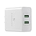 Quick Charge 3.0 2 Port USB Charger by Wasserstein for Arlo Pro, Arlo Pro 2, Arlo Ultra, Galaxy S8, S8 Plus, LG G6, LG G5, iPhone, iPad & More
