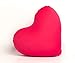 Red Fox Trading Company Heart Shaped Micro Bead Squishy Pillow -Pink
