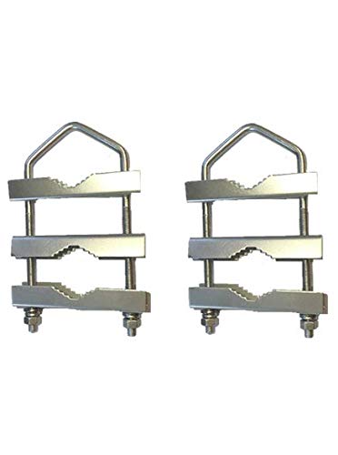 Eseno Satellite Wall Clamp Set. 2pce 60 x 130mm