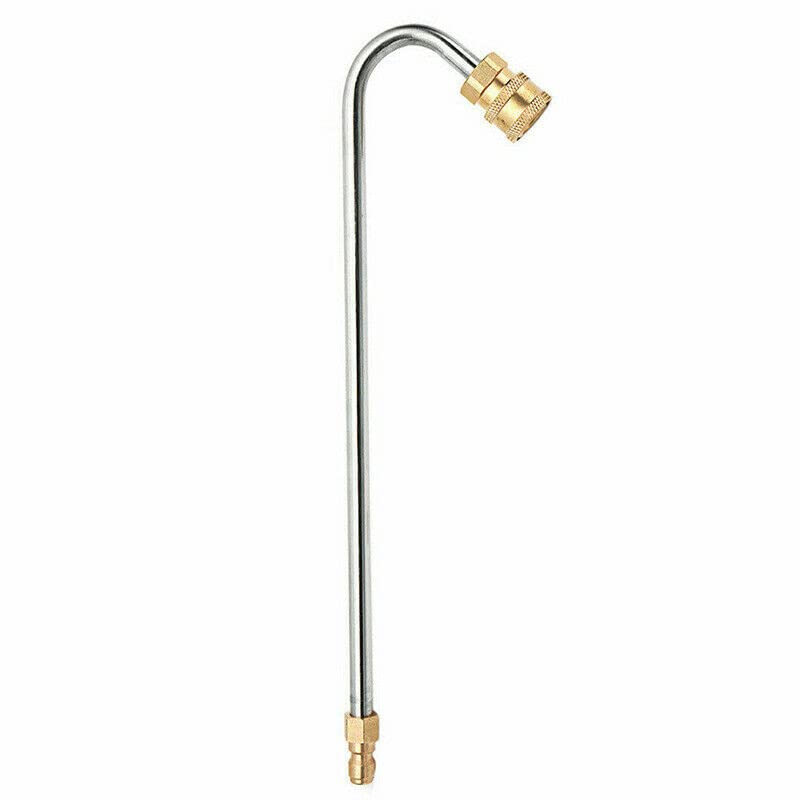 Riloer Stainless Steel High Pressure Water Gun, 17CM Rod, 250bar, Silver