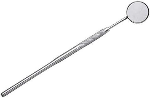 Smoothph Top Sell Unique Dental Mirror Medical Equipmen Practica for Teeth Cleaning Dental Instrument Mini Dental Mirror Tool Stainless Steel Oral Care Healthy Tool