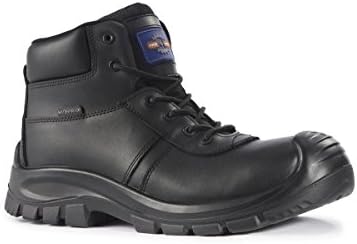 Proman Mens Non Metallic Protective Toecap and Midsole Safety Boots in Black in UK 13 (US 14/EU 47)
