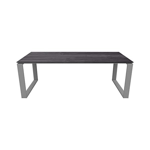 Alu Gartentisch 210cm Holzoptik Polywood Tisch Esstisch Garten Möbel Terrasse