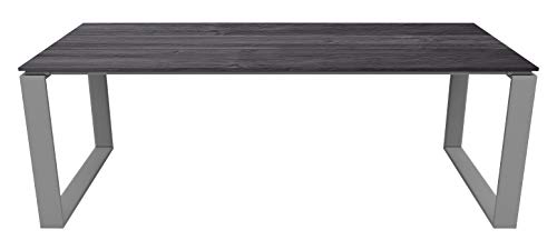 Alu Gartentisch 210cm Holzoptik Polywood Tisch Esstisch Garten Möbel Terrasse