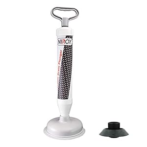 Nirox zuignap – gootsteenreiniger met hoge druk – vacuüm gootsteenontstopper met sterk zuigvermogen…