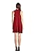 Women's Mock Neck Sleeveless Casual Tank Mini Dress