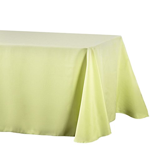 LinenTablecloth Rectangular Tablecloth, 90 x 156", Tea Green