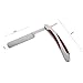 Anself Stainless Steel Straight Edge Barber Razor Folding Shaver Knife Blade Shaving Tool