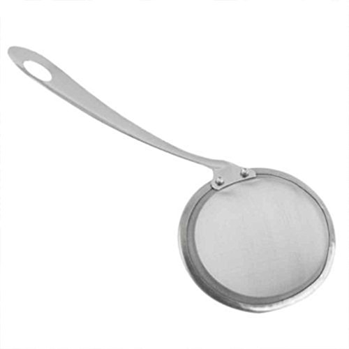 Minzhi Stainless Steel Fine Chinois Mesh Skimmer Strainer Ladle Convenient Kitchen Tools - Thumbnail 4