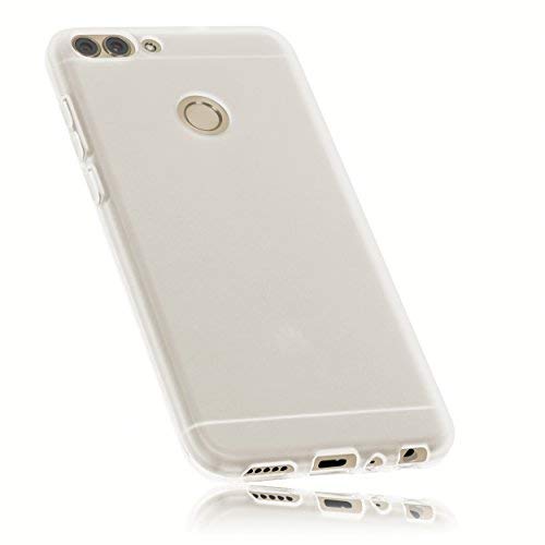 mumbi Case Compatible with Huawei P Smart Mobile Phone Case, Transparent White — image 1