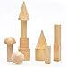 Wood Round Ball 3 Inch - Pack of 3 Wood Ball, Natural Unfinished Wooden Round Ball Craft Ball, Sanded Smooth, Solid Wood