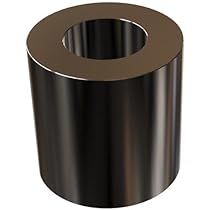Aluminum Spacer 7/16" OD X 1/4" ID - Choose Your Length, Round Unthreaded Standoff For 1/4" Or M6 Bolts