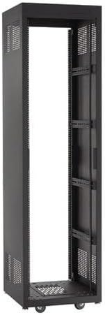 Raxxess 36U Free-Standing E1 Enclosed Rack, 28" Deep, Black