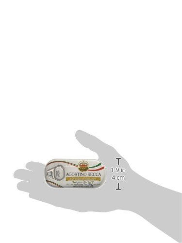Agostino Recca - Flat Fillets of Anchovies in Olive Oil, (3)- 2 Ounce. Tins - Thumbnail 6