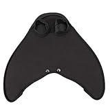 BestWare Swiming Flipper Diving Fins Floating Fins Swim Monofin Black Fish Tail Fins black S - for child