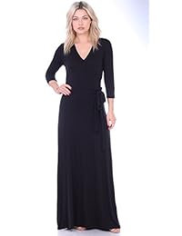 Popana vestido largo con mangas informal colorido floral de verano para boda, estampado, fabricado en EE. UU.