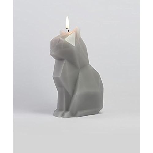 PyroPet Candles Kisa Candle, Gray Home & Kitchen, Home Décor, Candles & Holders, Candles