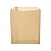 Plain Natural Kraft Sandwich Bag - Ideal for pretzels, sandwiches and candies - Made in USA - 6 x 3/4 x 6-1/2 (Pack of 100)
