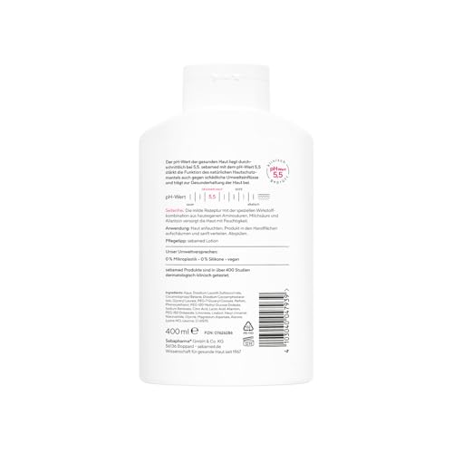 SEBAMED Frische Dusche 400 ml, Duschgel für empfindliche und strapazierte Haut, langanhaltendes Frischegefühl, versorgt die Haut mit Feuchtigkeit durch Aminosäuren und Allantoin, für Männer und Frauen 2