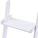 Giantex Ladder Shelf, 3.7 Ft Tall Wooden White Ladder Bookshelf, Easy to Assemble, Perfect Size for Bathroom, 3-Tier Small Wood Corner Ladder Shelf