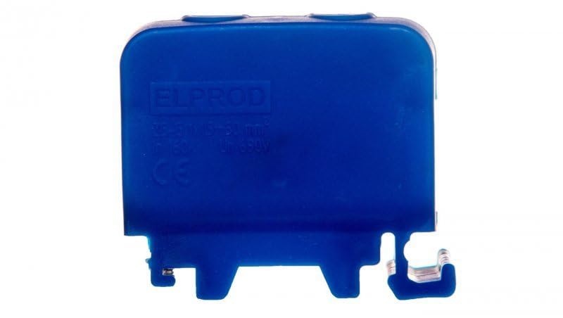 AL Rail Mounted Screw Terminal Block, Cu ZGG1X1,5-50N BLUE Brand SIMET